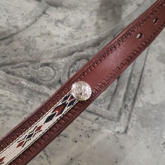 Hand made leather belt - Picture 5 of 7
